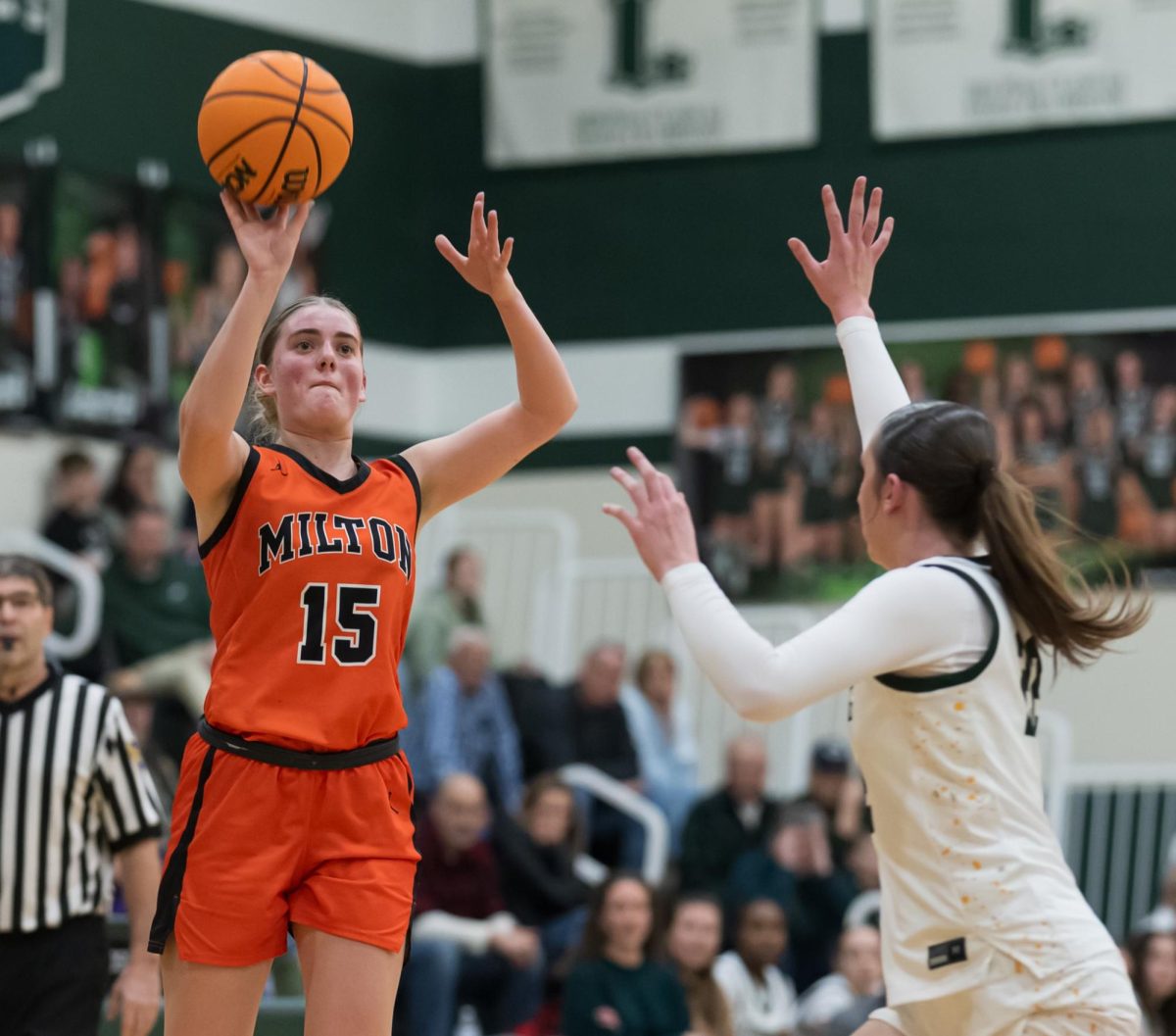 Carrie King has been a leader on the court.