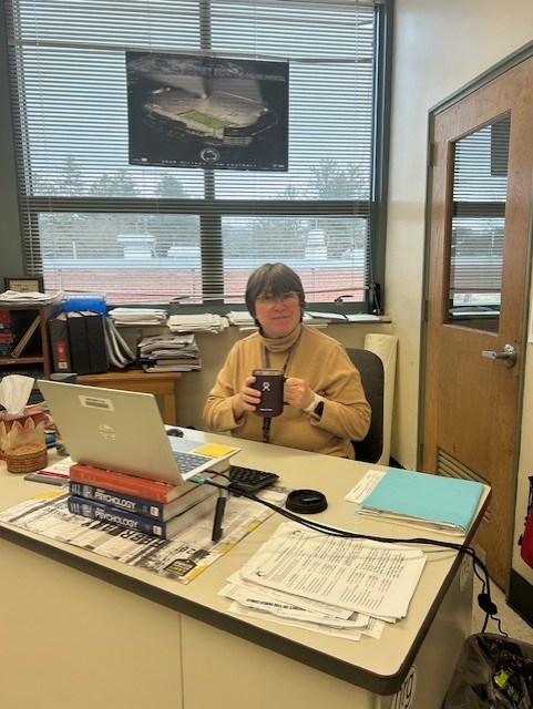 Ms. Behnert is soon closing the laptop on her career at Milton.