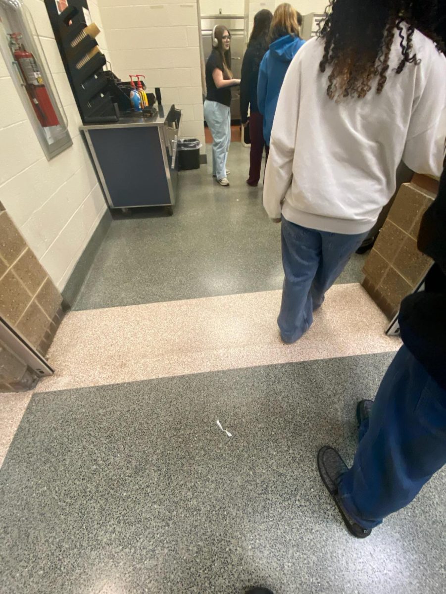 Seniors suggest that freshmen learn to behave in the lunch line.